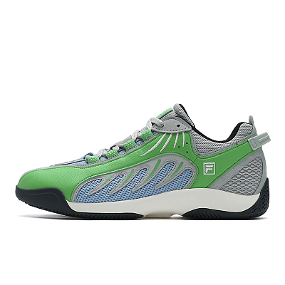 FILA ADE2025 Breathable And Lightweight Low Top Casual Shoes Men's Gray Green