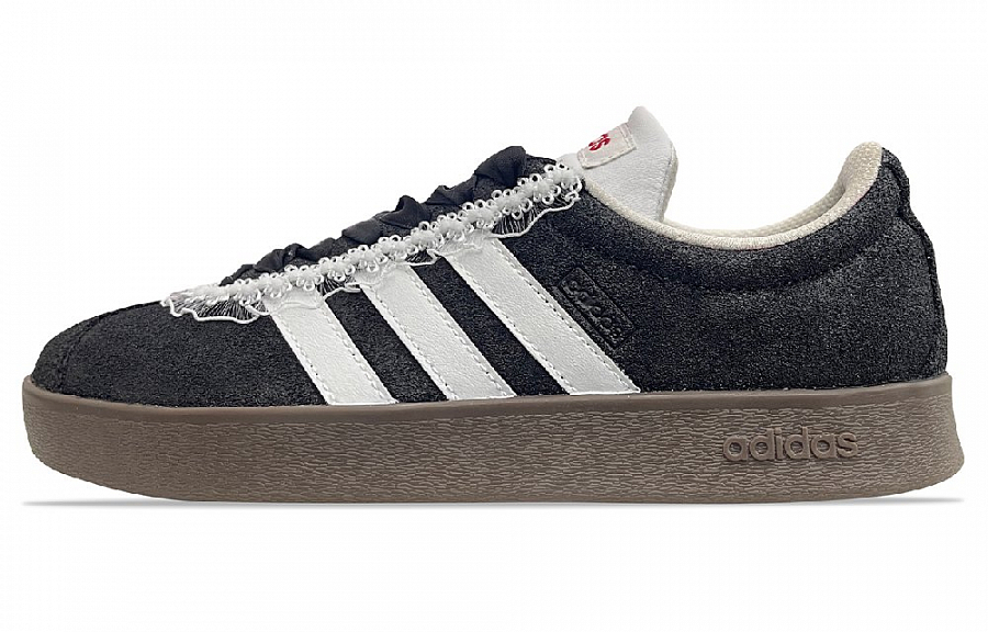 Adidas VL COURT 2.0 Abrasion Resistant Low Top Skateboard Shoes Women's Black купить в интернет-магазине Yoocart с быстрой доставкой по России.