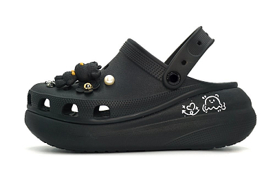 Crocs Crush Clog Clogs Unisex Black