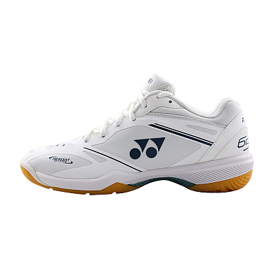 YONEX Cushioned Wear-Resistant Coverage Support Low-Top Badminton Shoes Unisex White