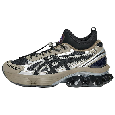 NANUSHKA x Asics GEL KINETIC FLUENT Mid Top Hiking Shoes Unisex Black Umber