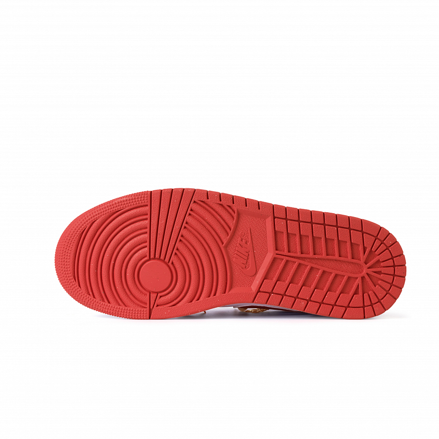 Jordan Air Jordan 1 Mutual Love Slip Resistant Low Top Vintage Basketball Shoes Men's Sand Dune Red купить в интернет-магазине Yoocart с быстрой доставкой по России.
