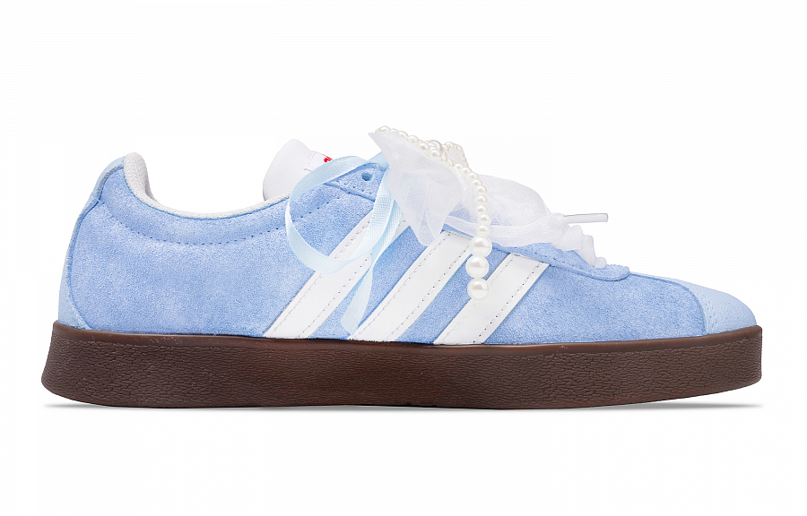 Adidas VL COURT 2.0 Sky Dreamy Shadow Anti-Slip Wear-Resistant Low-Top Skateboard Shoes Unisex Light Blue купить в интернет-магазине Yoocart с быстрой доставкой по России.