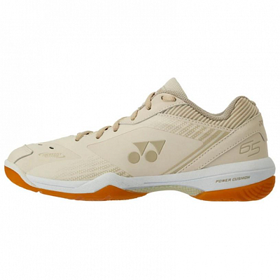 YONEX POWER CUSHION 65 Anti Slip Wear Resistant Low Top Badminton Shoes Unisex Light Umber
