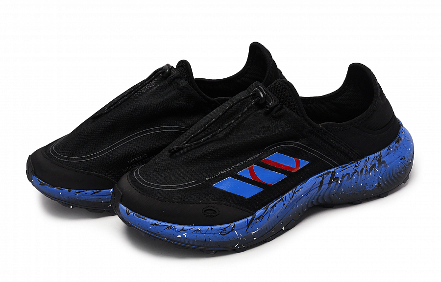 Adidas FC WALKER Philadelphia Experiment Anti Slip Wear Resistant Low Top Casual Shoes Men's Black Blue купить в интернет-магазине Yoocart с быстрой доставкой по России.