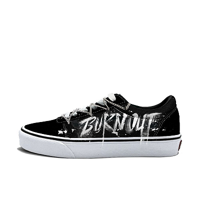Vans Ward Abrasion Resistant Low Top Skateboard Shoes Men's White