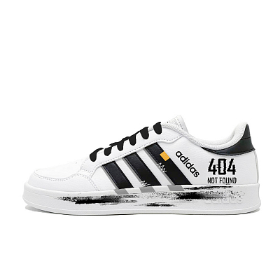 Adidas Neo Breaknet Fault Code Cushioning, Wear Resistant Low Top Skateboard Shoes Men's Black