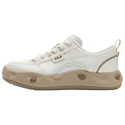 FILA COOKIES Low Top Canvas Shoes Women's Beige