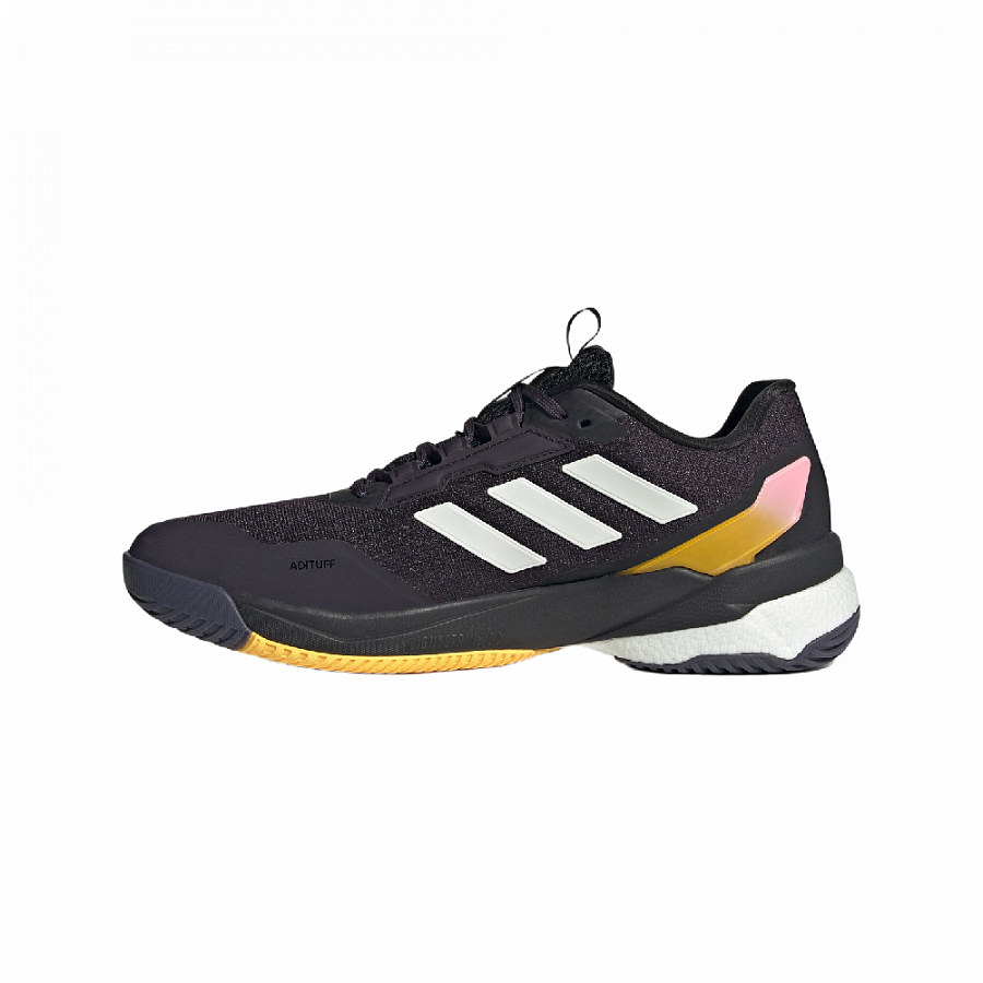 Adidas Crazyflight 5 Slip Resistant Low Top Training Shoes Men's Black White Yellow Pink купить в интернет-магазине Yoocart с быстрой доставкой по России.
