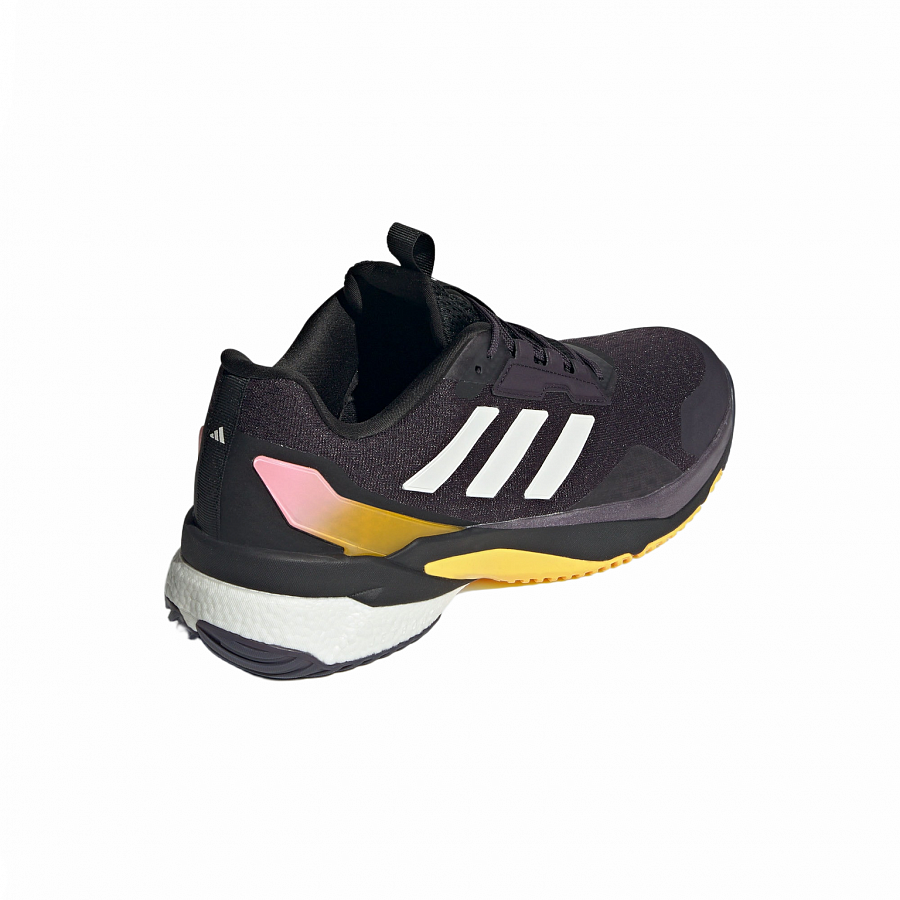 Adidas Crazyflight 5 Slip Resistant Low Top Training Shoes Men's Black White Yellow Pink купить в интернет-магазине Yoocart с быстрой доставкой по России.