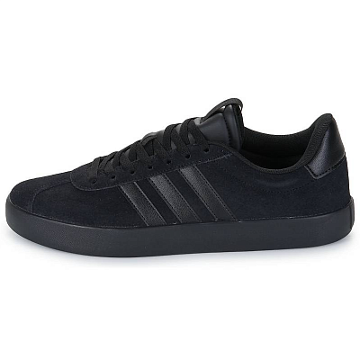 Adidas VL COURT 3.0 Anti Slip Wear Resistant Low Top Skateboard Shoes Men's Black