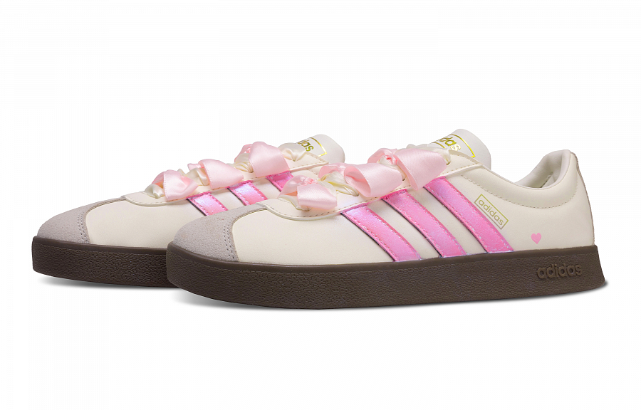 Adidas VL COURT 2.0 Monkey, Spring Letter Coverage Slip Resistant Low Top Skateboard Shoes Unisex Pink купить в интернет-магазине Yoocart с быстрой доставкой по России.
