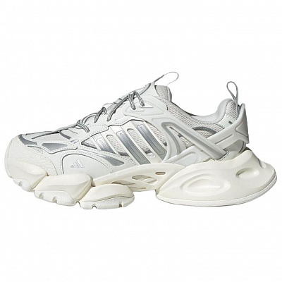Adidas XLG RUNNER DELUXE Abrasion Resistant Low Top Casual City Commute Running Shoes Unisex White Silver