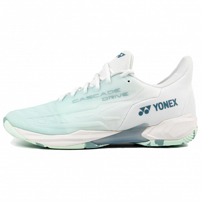 YONEX Anti Slip Wear Resistant Low Top Badminton Shoes Unisex White Green