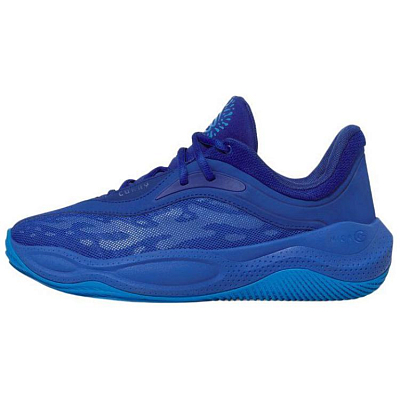 Under Armour Curry Splash Anti Slip Wear Resistant Low Top Basketball Shoes Unisex Blue