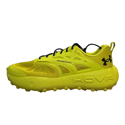 Under Armour Fat Tire Venture Abrasion Resistant Low Top Casual Running Shoes Unisex Yellow