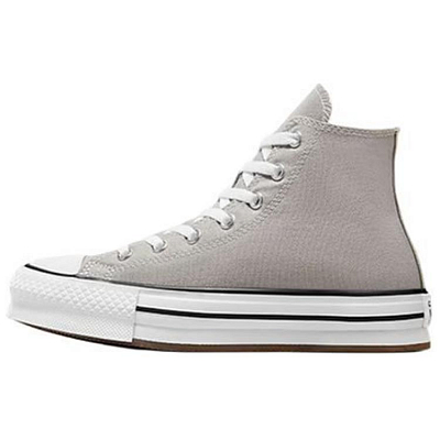 Converse Chuck Taylor All Star Lift High Top Canvas Shoes Unisex Gray