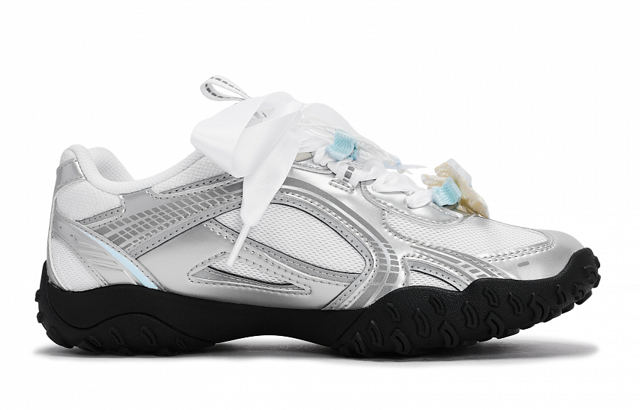 FILA PEBBLE Low Top Casual Shoes Women's Black White Silver Blue купить в интернет-магазине Yoocart с быстрой доставкой по России.