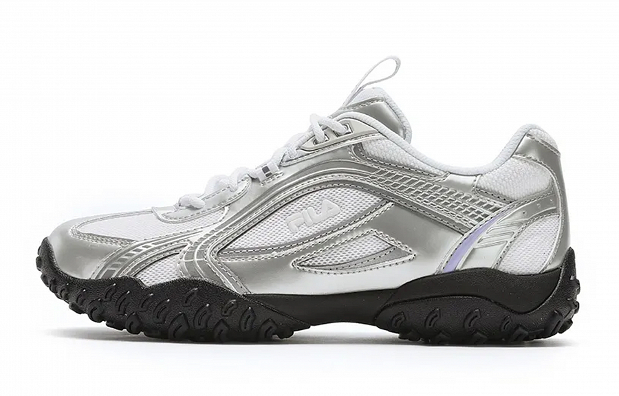 FILA PEBBLE Low Top Casual Shoes Women's Black White Silver Blue купить в интернет-магазине Yoocart с быстрой доставкой по России.