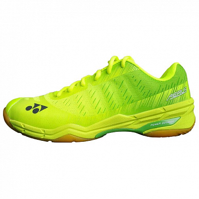 YONEX POWER CUSHION AERUS Anti-Slip Wear-Resistant Low-Top Badminton Shoes Unisex Yellow