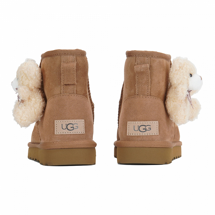 UGG CLASSIC MINI Thermal Abrasion Resistant Short Snow Boots Women's Linen купить в интернет-магазине Yoocart с быстрой доставкой по России.