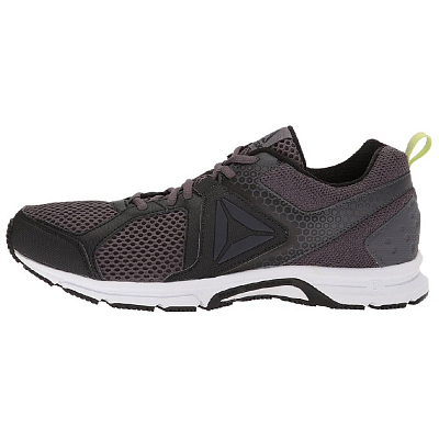 Reebok Runner 2.0 Abrasion Resistant Low Top Running Shoes Men's Black Gray White