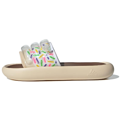Adidas Zplaash Slides Crystal Sand Preloved Brown Cloud White