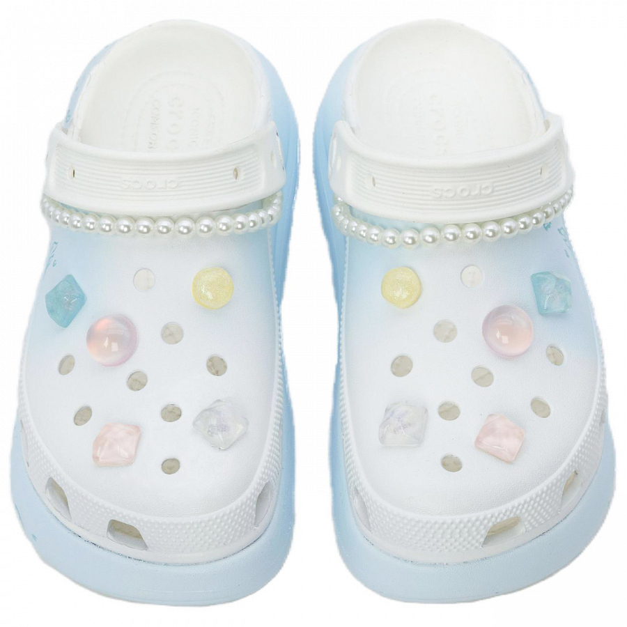 Crocs Crush Clog Sea Dreamy Box Edition Clogs Unisex White купить в интернет-магазине Yoocart с быстрой доставкой по России.