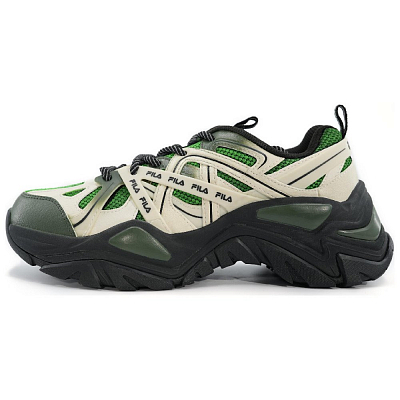 FILA SOFIA 1S Slip-Resistant Breathable Lightweight Height Increasing Rebound Low-Top Basketball Shoes Unisex Green