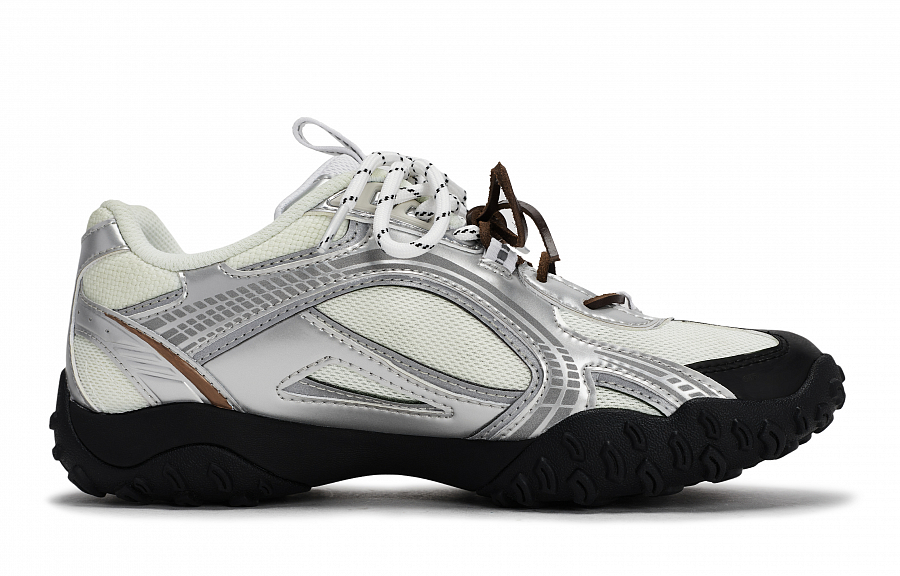 FILA PEBBLE Gray Garden Abrasion Resistant Low Top Casual Shoes Women's Black White Beige Silver купить в интернет-магазине Yoocart с быстрой доставкой по России.