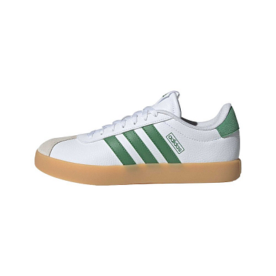 Adidas VL COURT 3.0 Low Top Skateboard Shoes Unisex White Green
