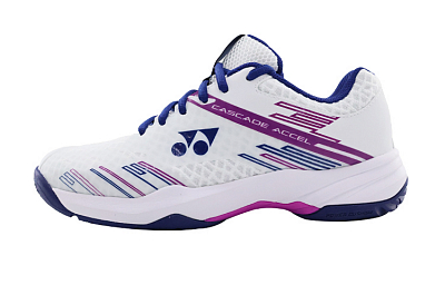 YONEX POWER CUSHION CASCADE ACCEL Low-Top Badminton Shoes Unisex White