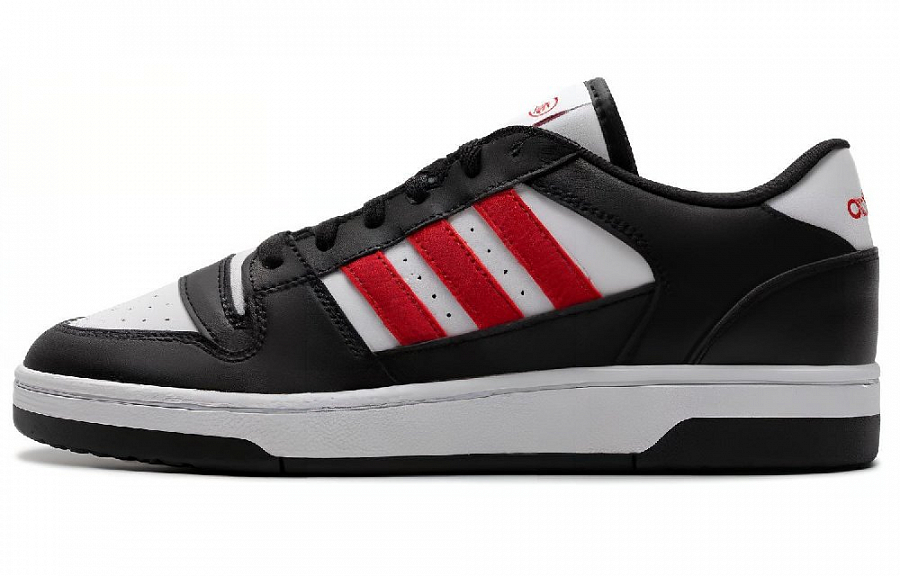 Adidas TURNAROUND LOW Anti-Slip Wear-Resistant Low-Top Basketball Shoes Unisex Black White купить в интернет-магазине Yoocart с быстрой доставкой по России.