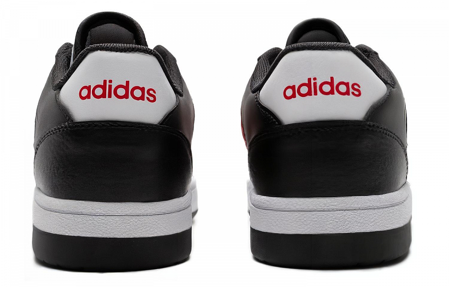 Adidas TURNAROUND LOW Anti-Slip Wear-Resistant Low-Top Basketball Shoes Unisex Black White купить в интернет-магазине Yoocart с быстрой доставкой по России.