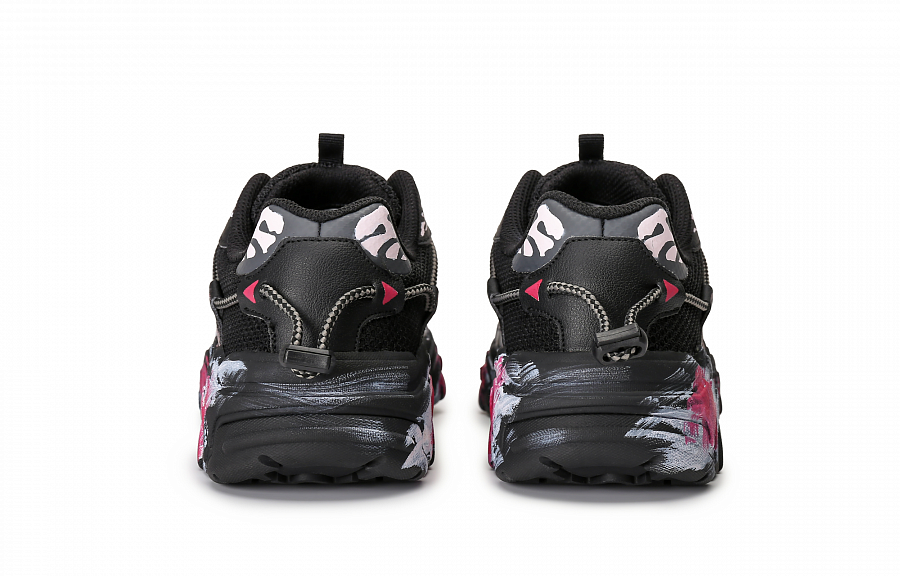 FILA Fluid Classic, Cat Paw Abrasion Resistant Low Top Casual Shoes Unisex Black Pink купить в интернет-магазине Yoocart с быстрой доставкой по России.