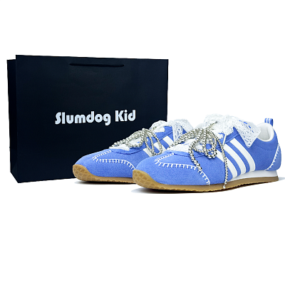Adidas VS JOG 2.0 Low Top Casual Shoes Unisex Blue Silver
