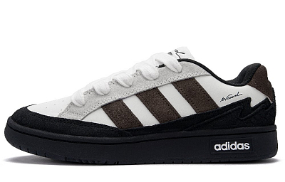 Adidas WCARD ADV Cocoa Cream Puff Low Top Skateboard Shoes Unisex Mocha