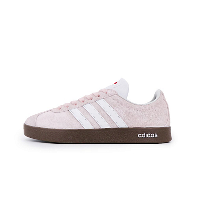 Adidas VL COURT 2.0 Low Top Skateboard Shoes Unisex Pink White