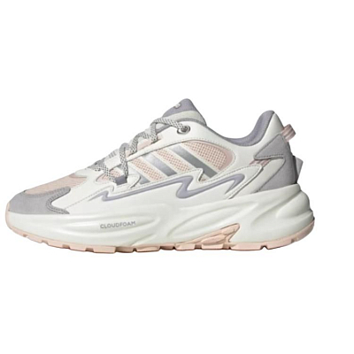 Adidas Ozwave Anti-Slip Wear-Resistant Low-Top Chunky Sneakers Unisex White Beige