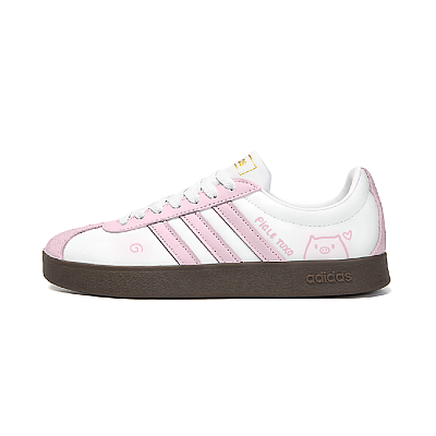 Adidas Neo VL Court 2.0 Skateboard Shoes Unisex Low Top White/Pink