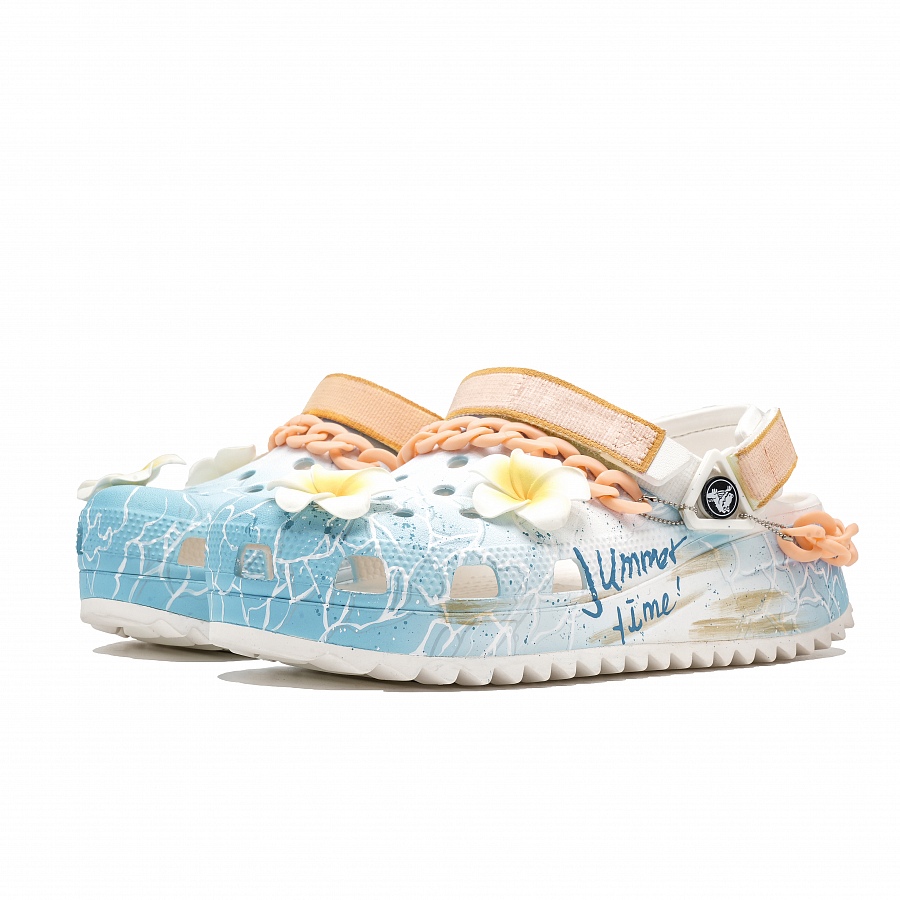 Crocs Hiker Clog Summer Wander, Footprints Created Clogs Unisex Blue купить в интернет-магазине Yoocart с быстрой доставкой по России.