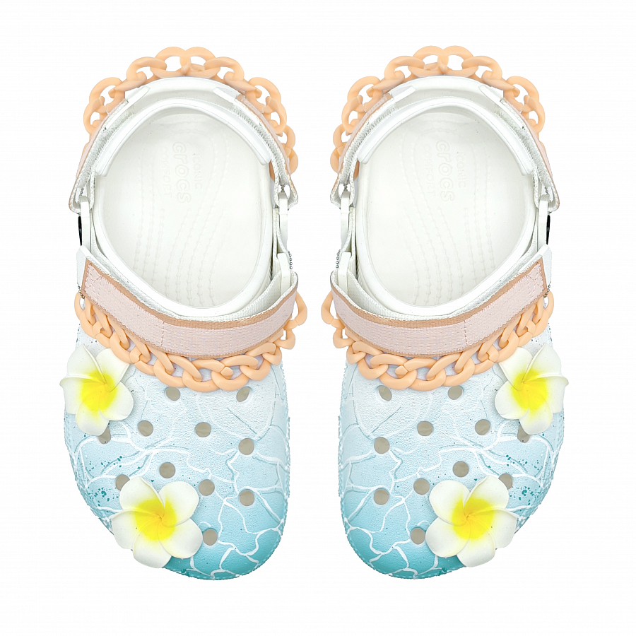 Crocs Hiker Clog Summer Wander, Footprints Created Clogs Unisex Blue купить в интернет-магазине Yoocart с быстрой доставкой по России.