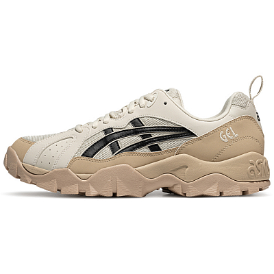 Asics Gel Truck Low Top Casual Shoes Unisex Beige Black