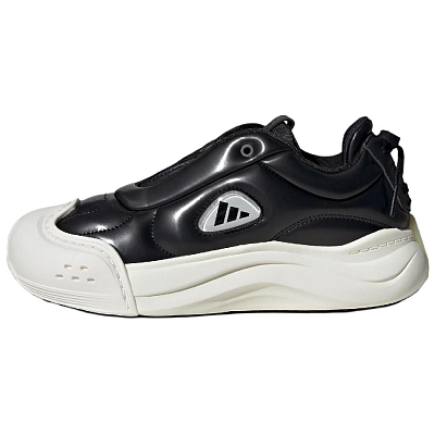 Adidas MAXXCOURT FOS Q4 Anti-Slip Wear-Resistant Low-Top Casual Shoes Women's Black White