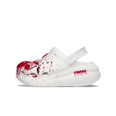 Crocs Crush Clog Clogs Unisex White