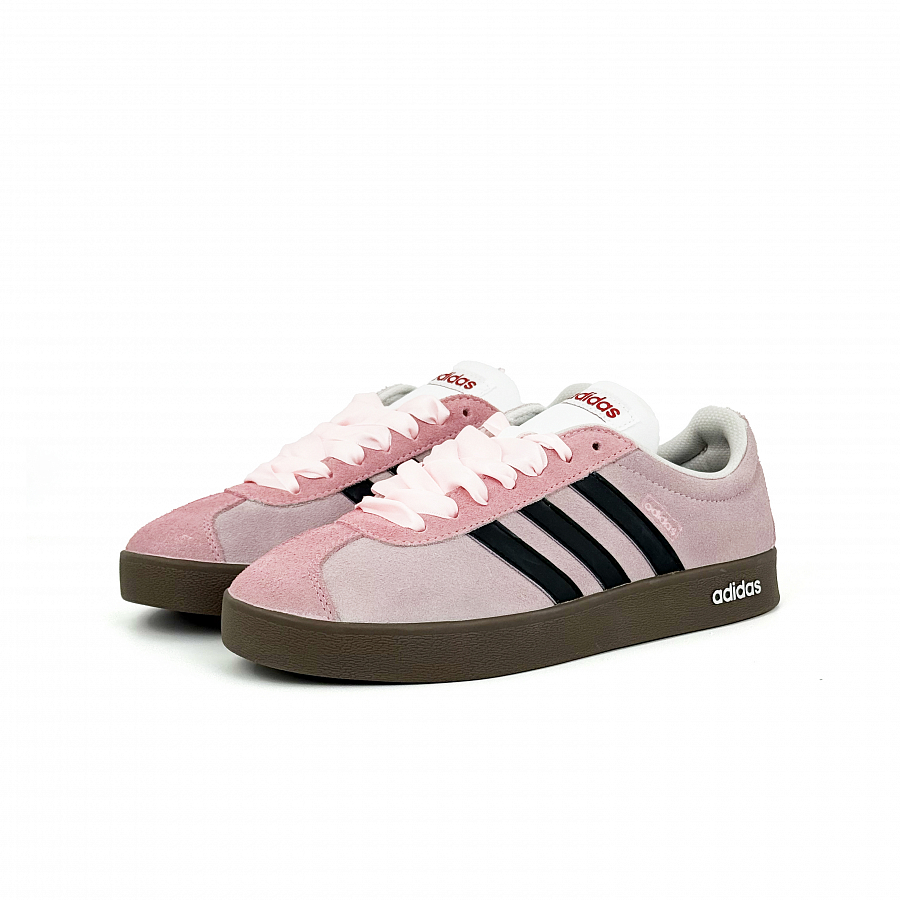 Adidas VL COURT 2.0 Abrasion Resistant Balance Low Top Skateboard Shoes Unisex Pink Purple купить в интернет-магазине Yoocart с быстрой доставкой по России.