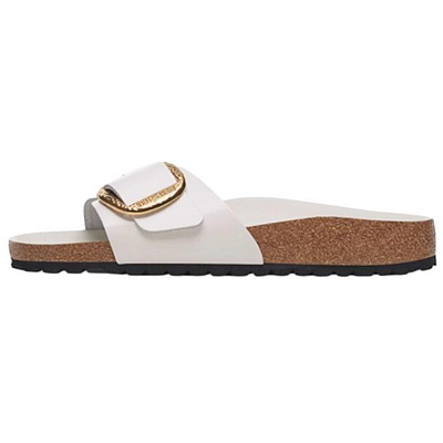 Birkenstock Madrid EVA Abrasion Resistant Slide Slippers Women's White Narrow