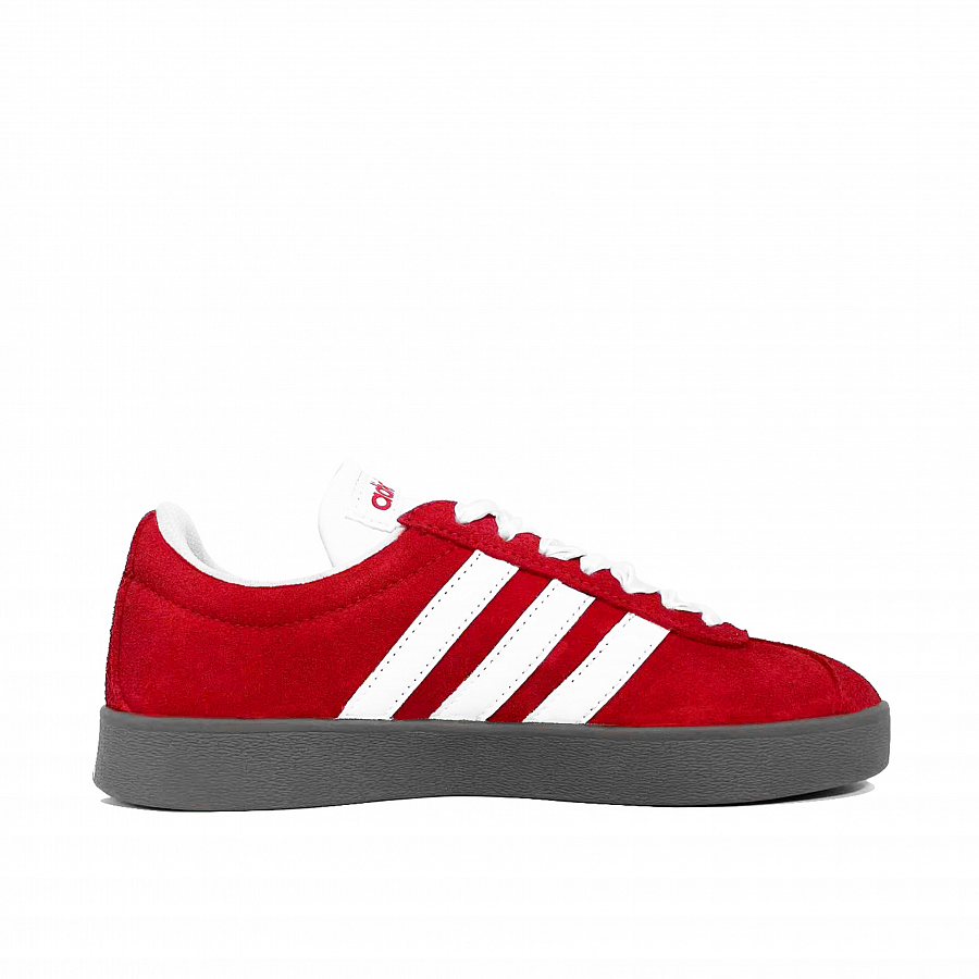 Adidas VL COURT 2.0 Red Satin Low Top Skateboard Shoes Unisex Red White купить в интернет-магазине Yoocart с быстрой доставкой по России.
