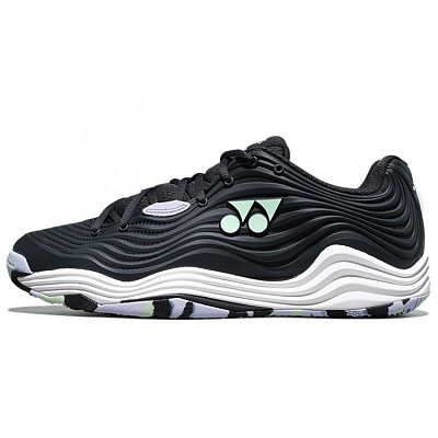 YONEX Abrasion Resistant Low Top Tennis Shoes Unisex Black White