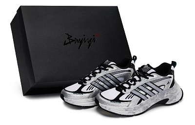 Adidas FC CLASSIC Anti Slip Wear Resistant Low Top Running Shoes Unisex Black Gray Silver